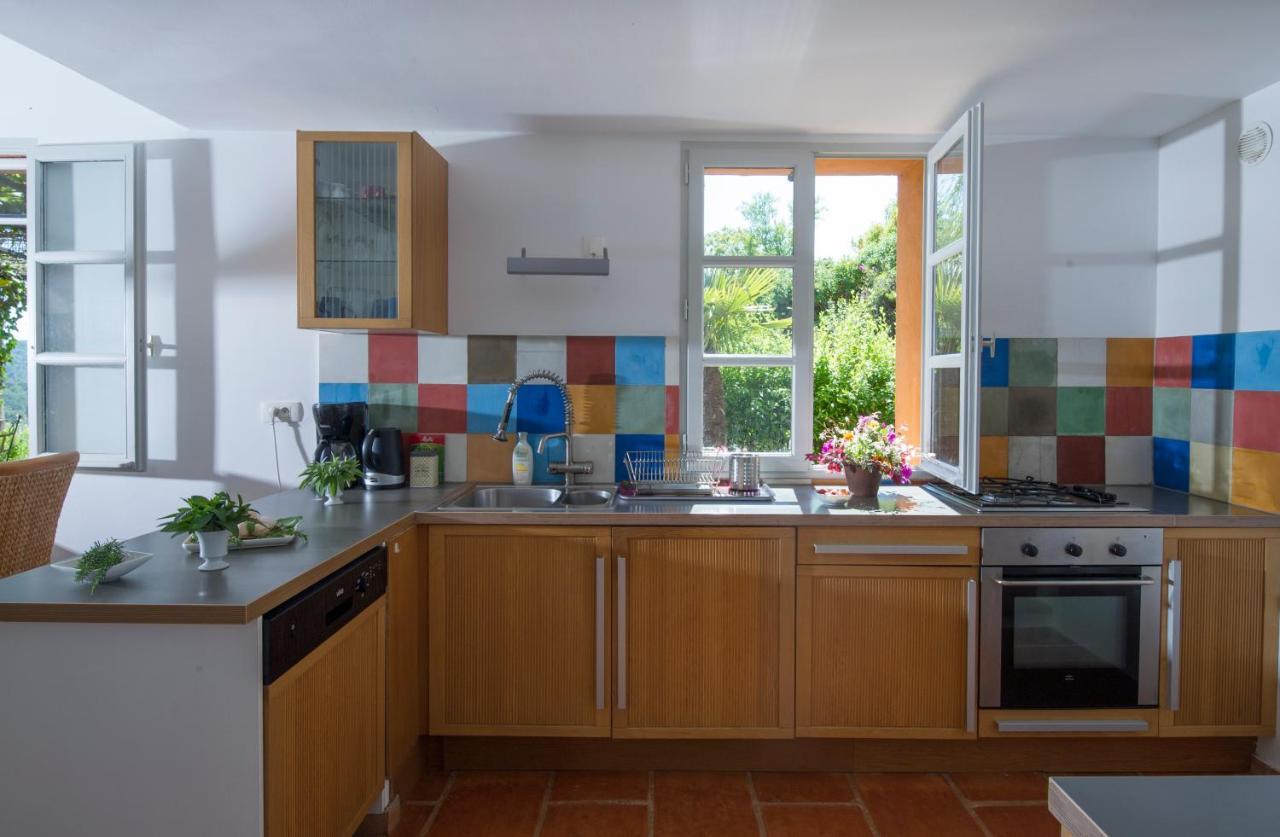 ラ・ロンド・レ・モール House With Garden And Sea Viewヴィラ エクステリア 写真